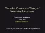 Complexity Analysis of Equilibria in Game Theory - slide 1