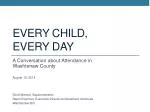 Addressing Chronic Absenteeism: A Conversation on School Attendance in Washtenaw County - slide 1