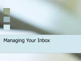 Managing Your Inbox