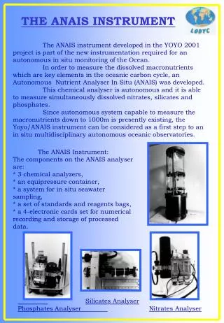 THE ANAIS INSTRUMENT