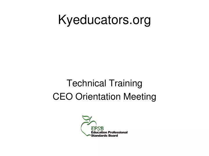 kyeducators org