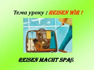 reisen wir