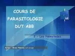 2 - Les Nématodes - slide 1