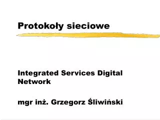 protoko y sieciowe