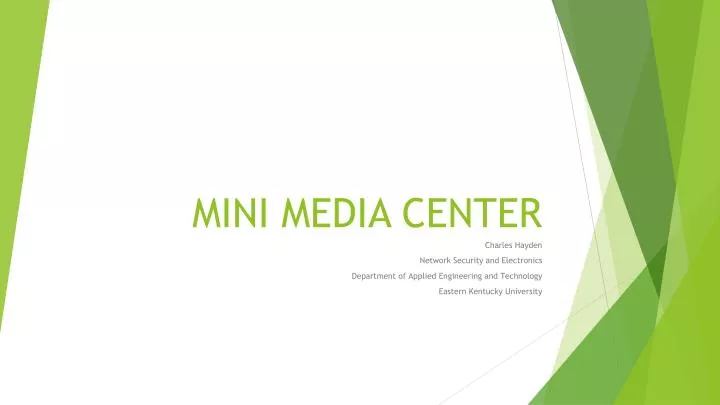mini media center