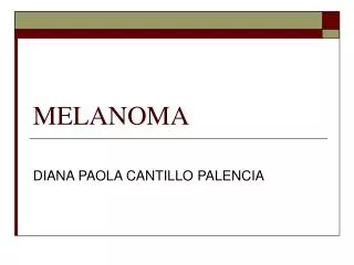 melanoma