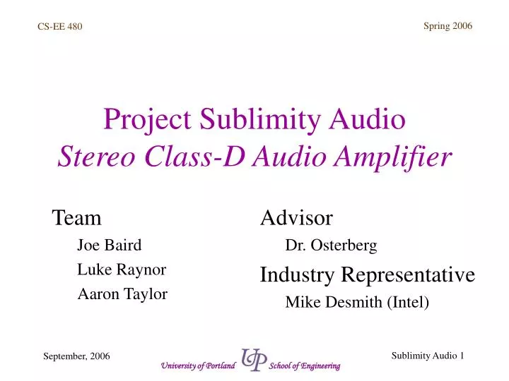 project sublimity audio stereo class d audio amplifier