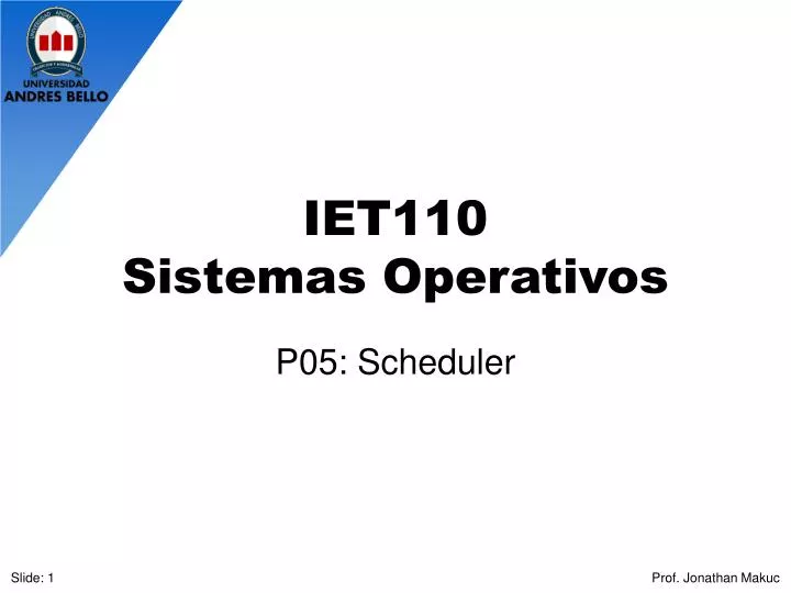 iet110 sistemas operativos