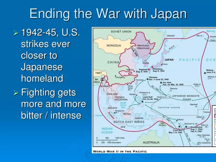 ending the war with japan