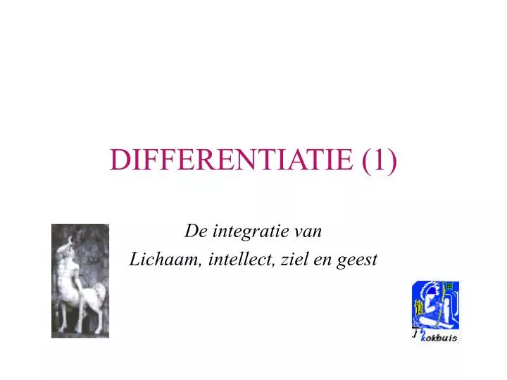 differentiatie 1