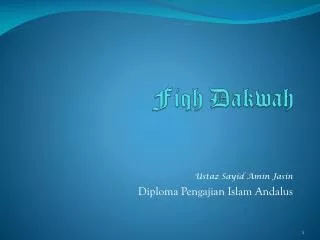 fiqh dakwah