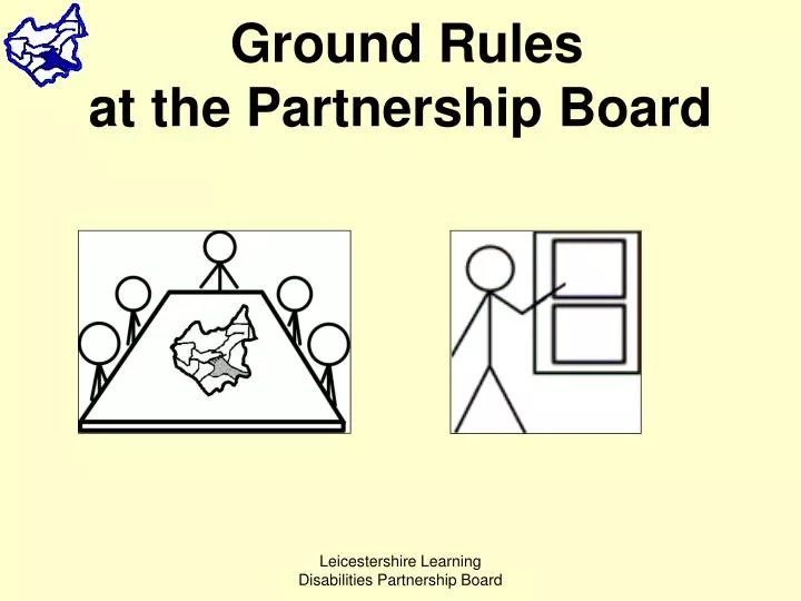 ground rules at the partnership board