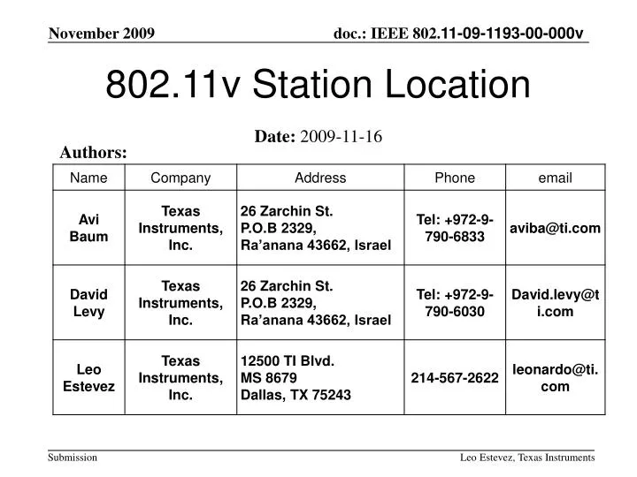 802 11v station location