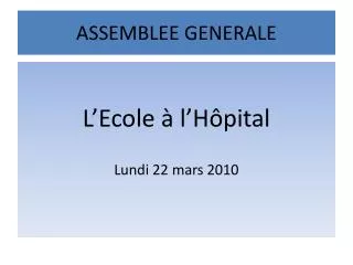 assemblee generale