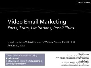 Video Email Marketing Facts, Stats, Limitations, Possibilities