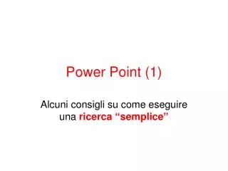 power point 1