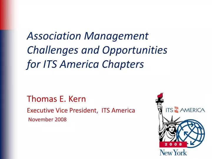 association management challenges and opportunities for its america chapters