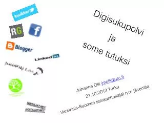 digisukupolvi ja some tutuksi