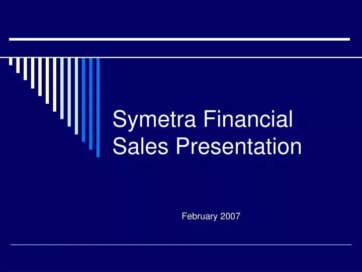 symetra financial sales presentation