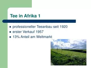 tee in afrika 1