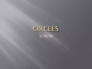 circles