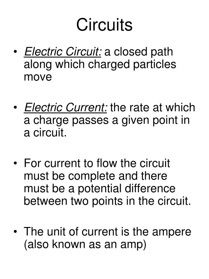 circuits