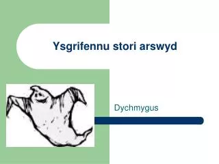 ysgrifennu stori arswyd