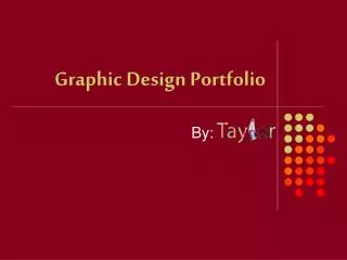 Graphic Design Portfolio