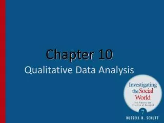 Chapter 10 Qualitative Data Analysis