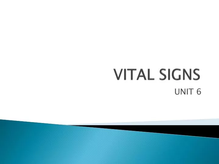 vital signs