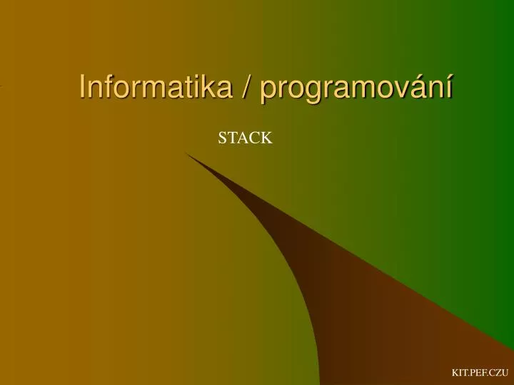 informatika programov n