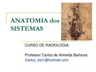 anatomia dos sistemas