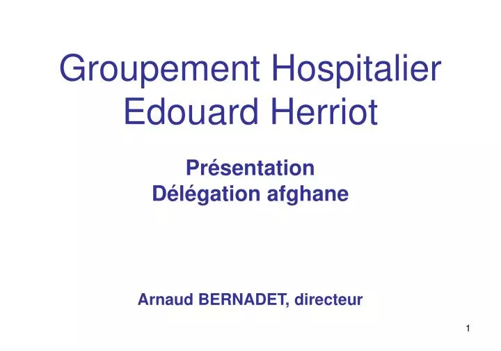 groupement hospitalier edouard herriot