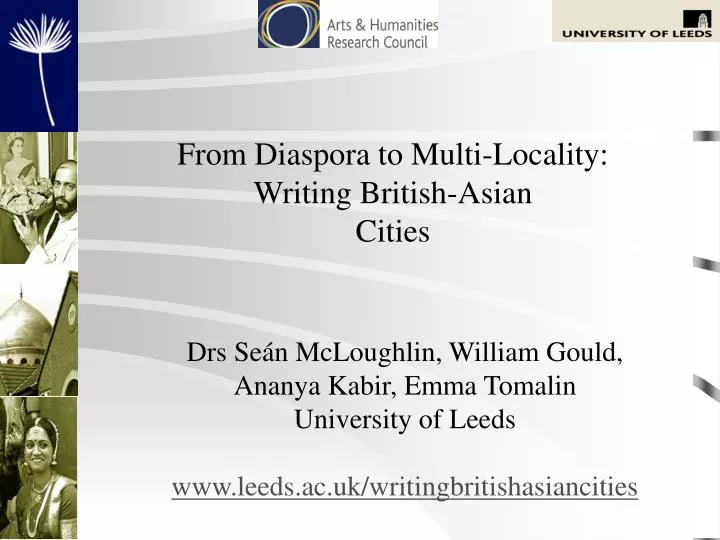 from diaspora to multi locality writing british asian cities