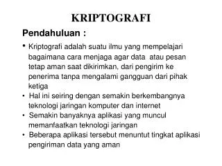 kriptografi