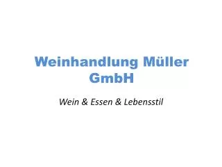 weinhandlung m ller gmbh