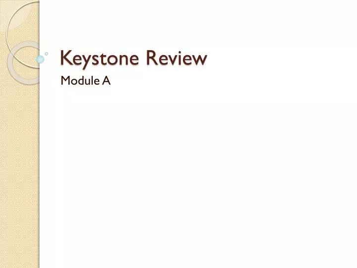 keystone review