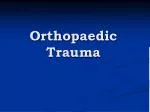 Orthopaedic Trauma - slide 1