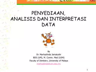 penyediaan analisis dan interpretasi data