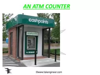 AN ATM COUNTER