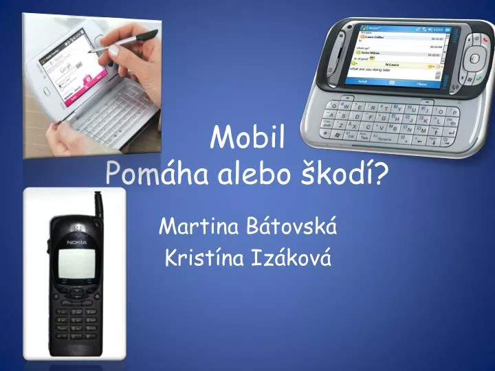 mobil pom ha alebo kod