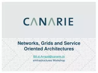 Networks, Grids and Service Oriented Architectures