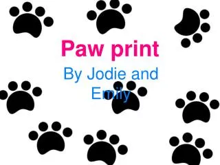 paw print