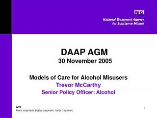 DAAP AGM 30 November 2005
