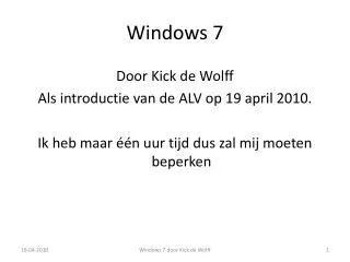 windows 7