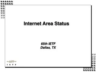 Internet Area Status