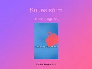 kuues s rm