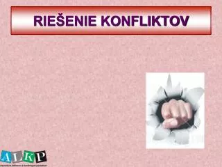 rie enie konfliktov