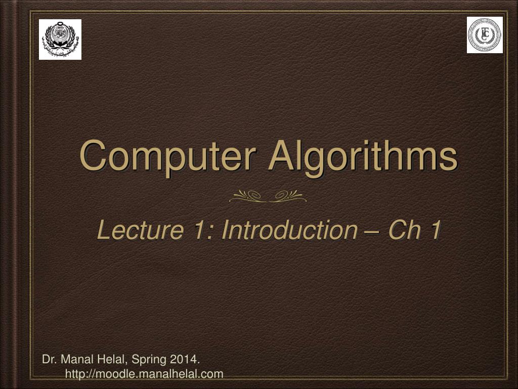 PPT - Computer Algorithms PowerPoint Presentation, free download - ID ...
