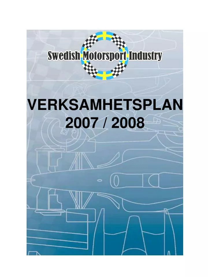 verksamhetsplan 2007 2008